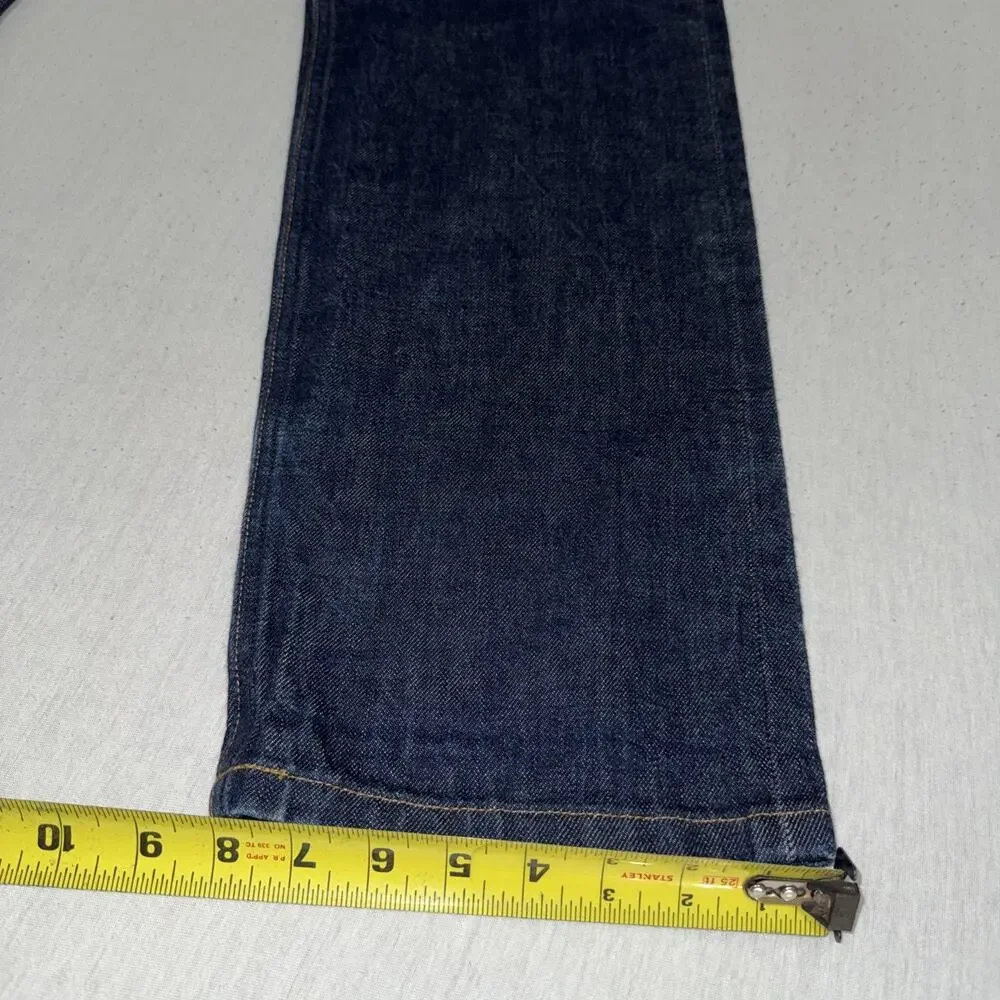 APC New Standard-straight Selvedge Denim Jeans Men 35x32 Button Fly NWOT